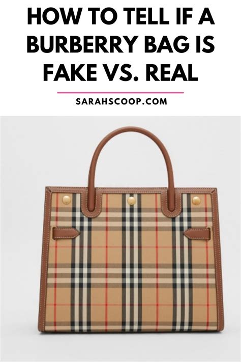 how to tell if burberry bag is fake|how to authenticate burberry bag.